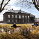 The Icelandic parliament building in Reykjavik, which was recently pelted with tubs of yogurt. (Image via Associated Press)